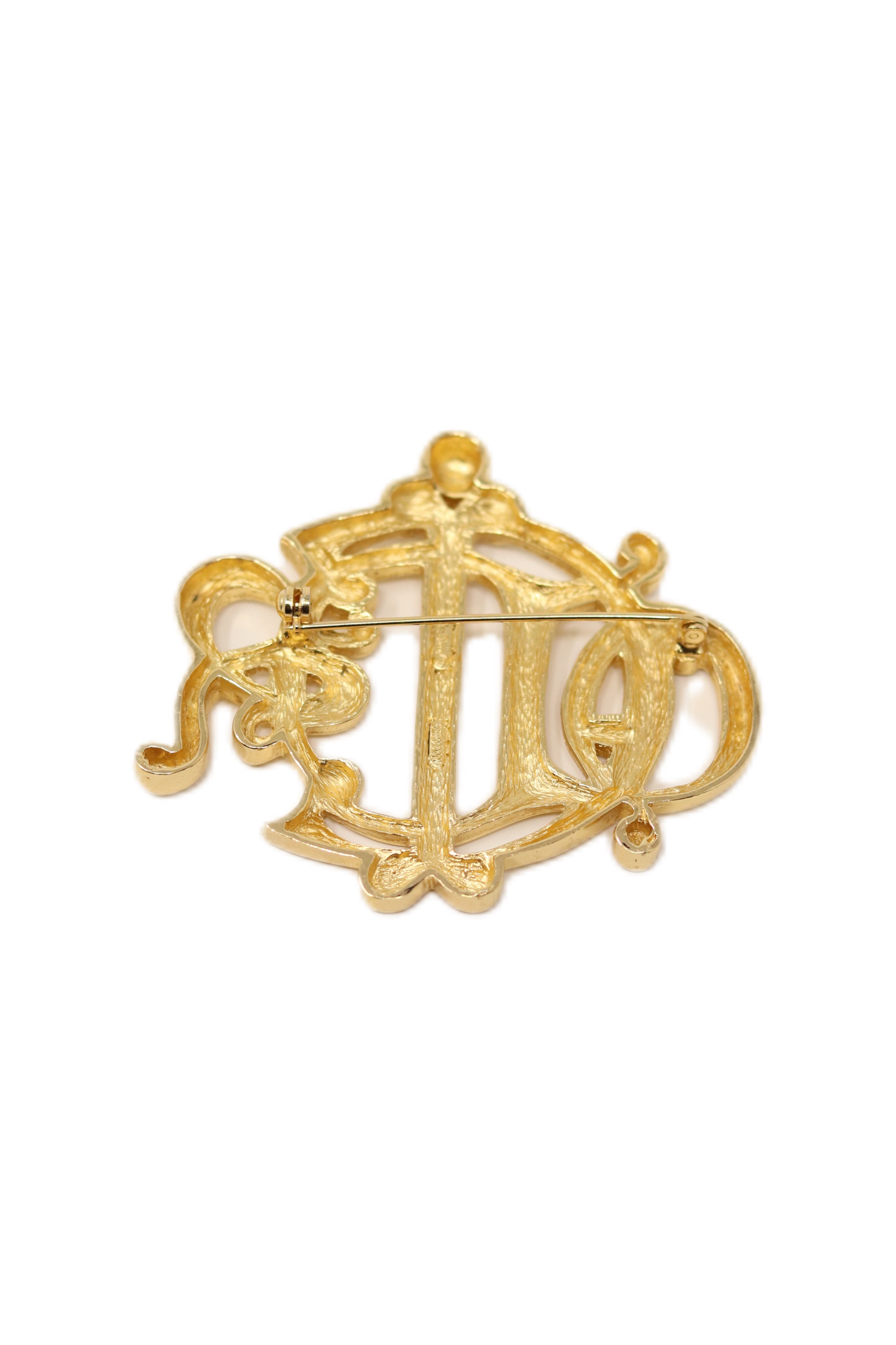 Dior Pumpkin Carriage Brooch