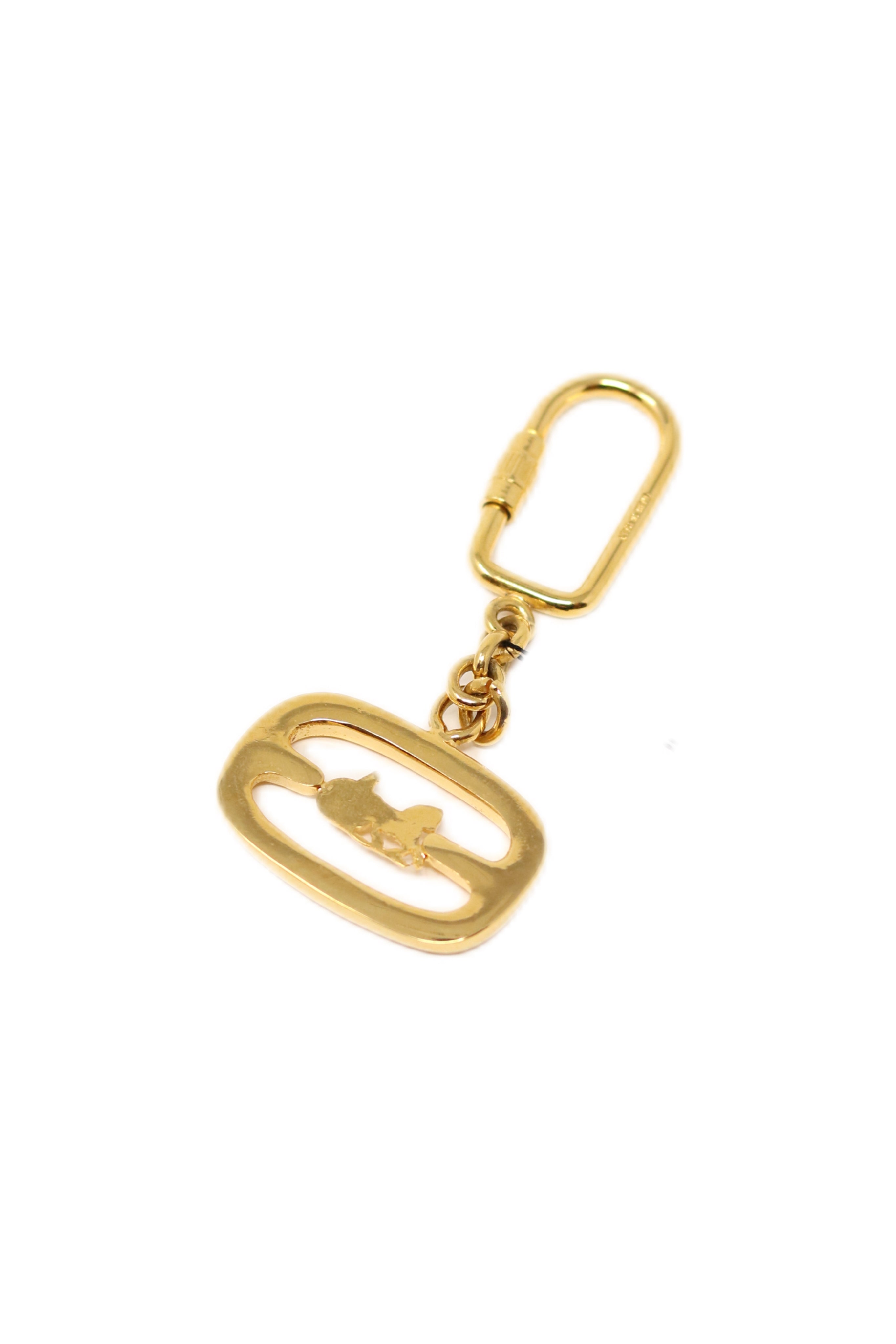 Celine Horse Carriage Key Chain