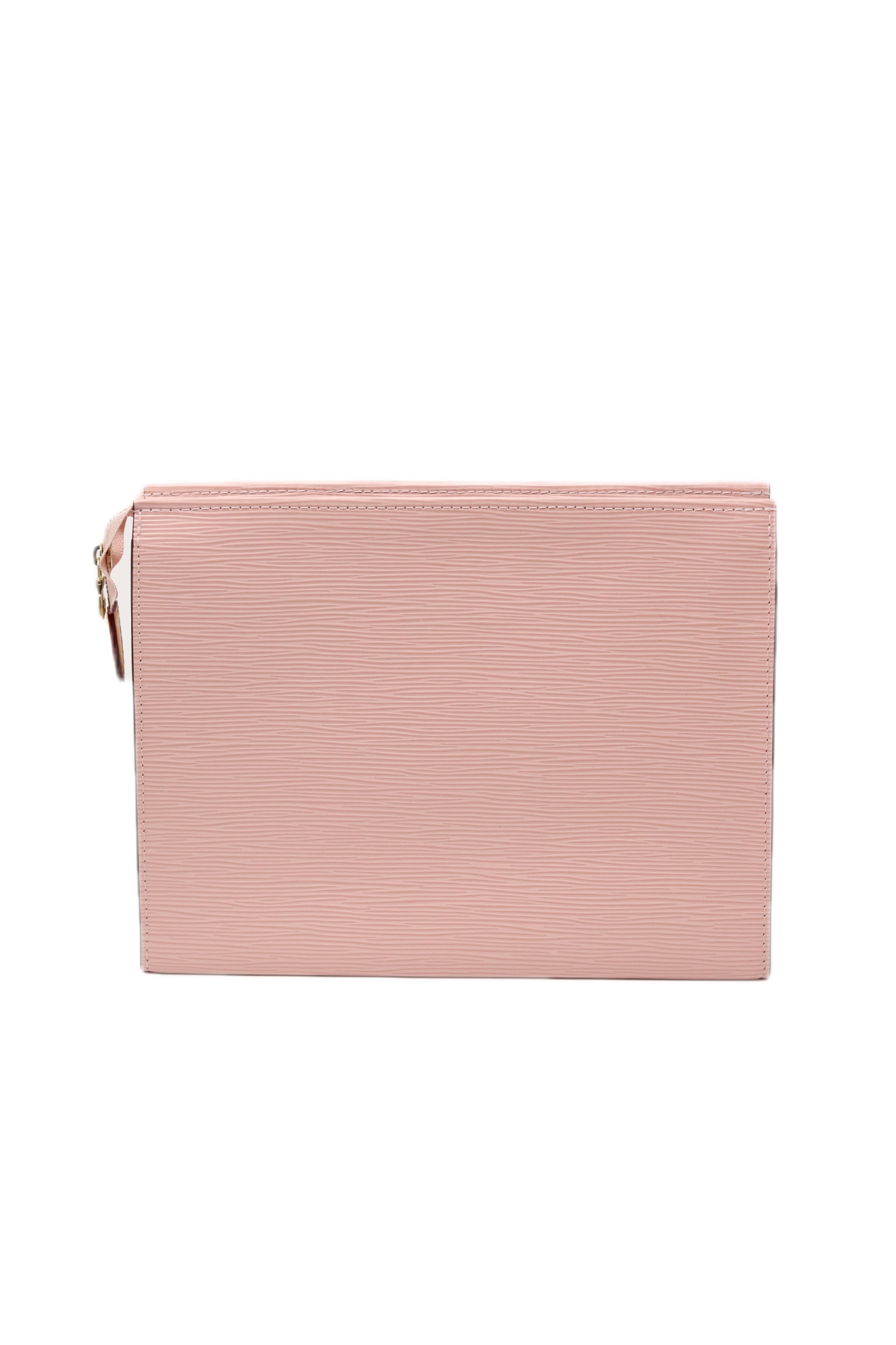 LOUIS VUITTON Pouch PINK EPI