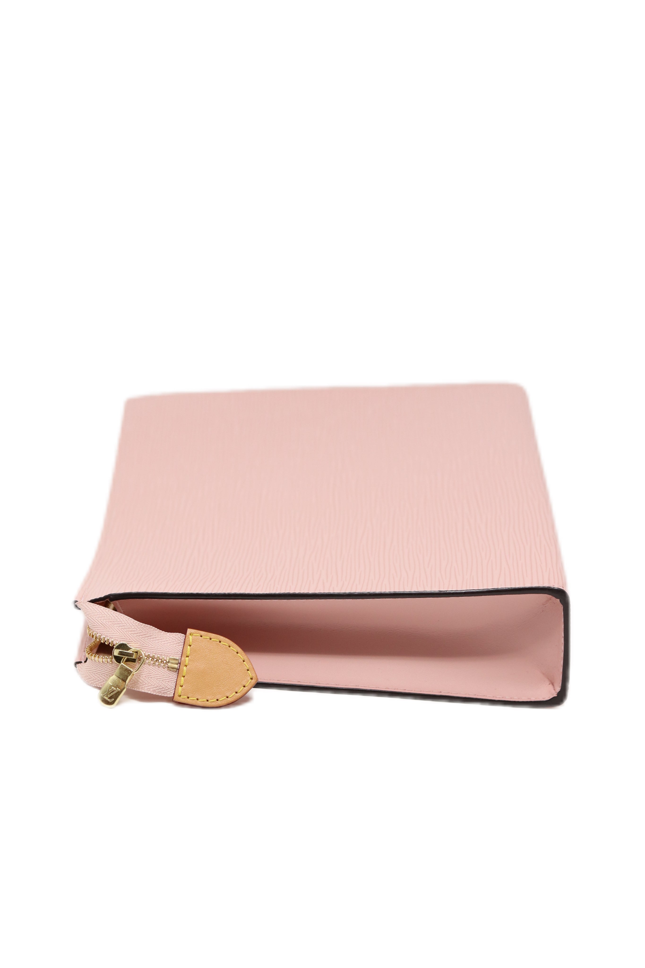 LOUIS VUITTON Pouch PINK EPI