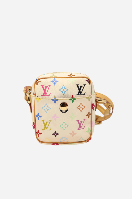LOUIS VUITTON 2005 RIFT SHOULDER BAG MONOGRAM MULTICOLOR