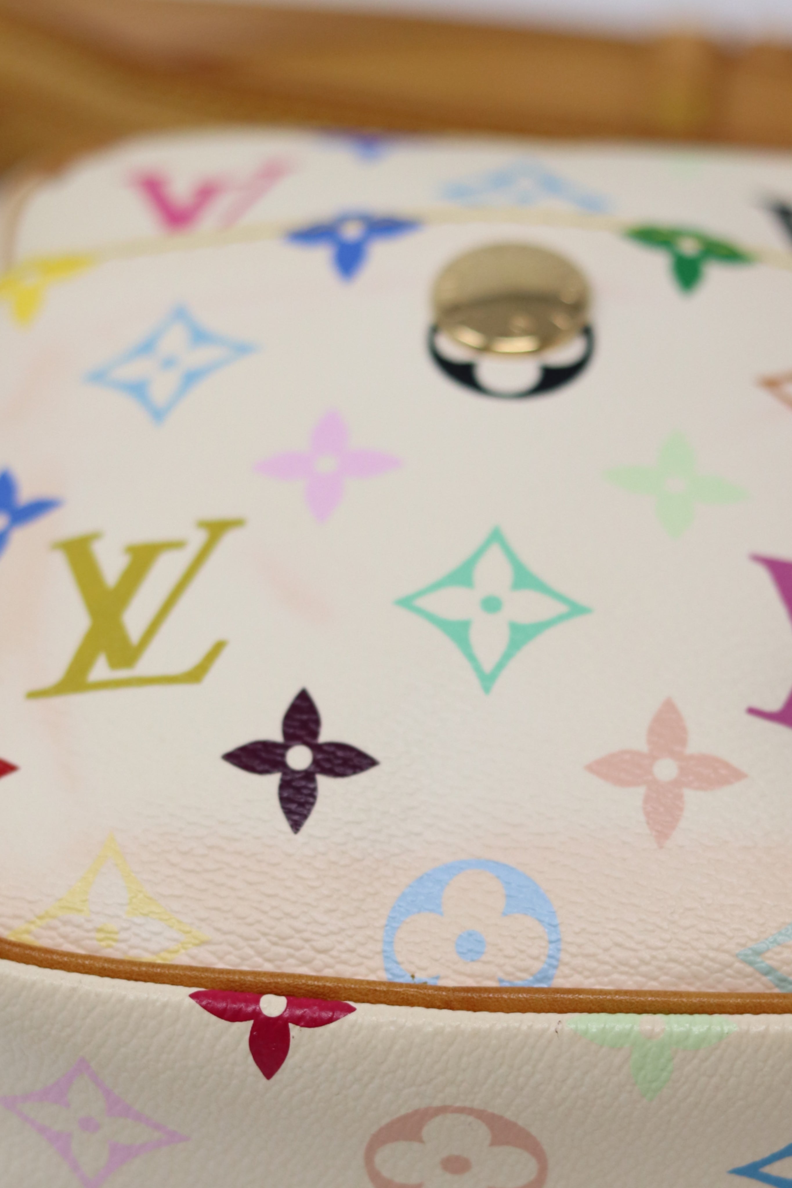 LOUIS VUITTON 2005 RIFT SHOULDER BAG MONOGRAM MULTICOLOR