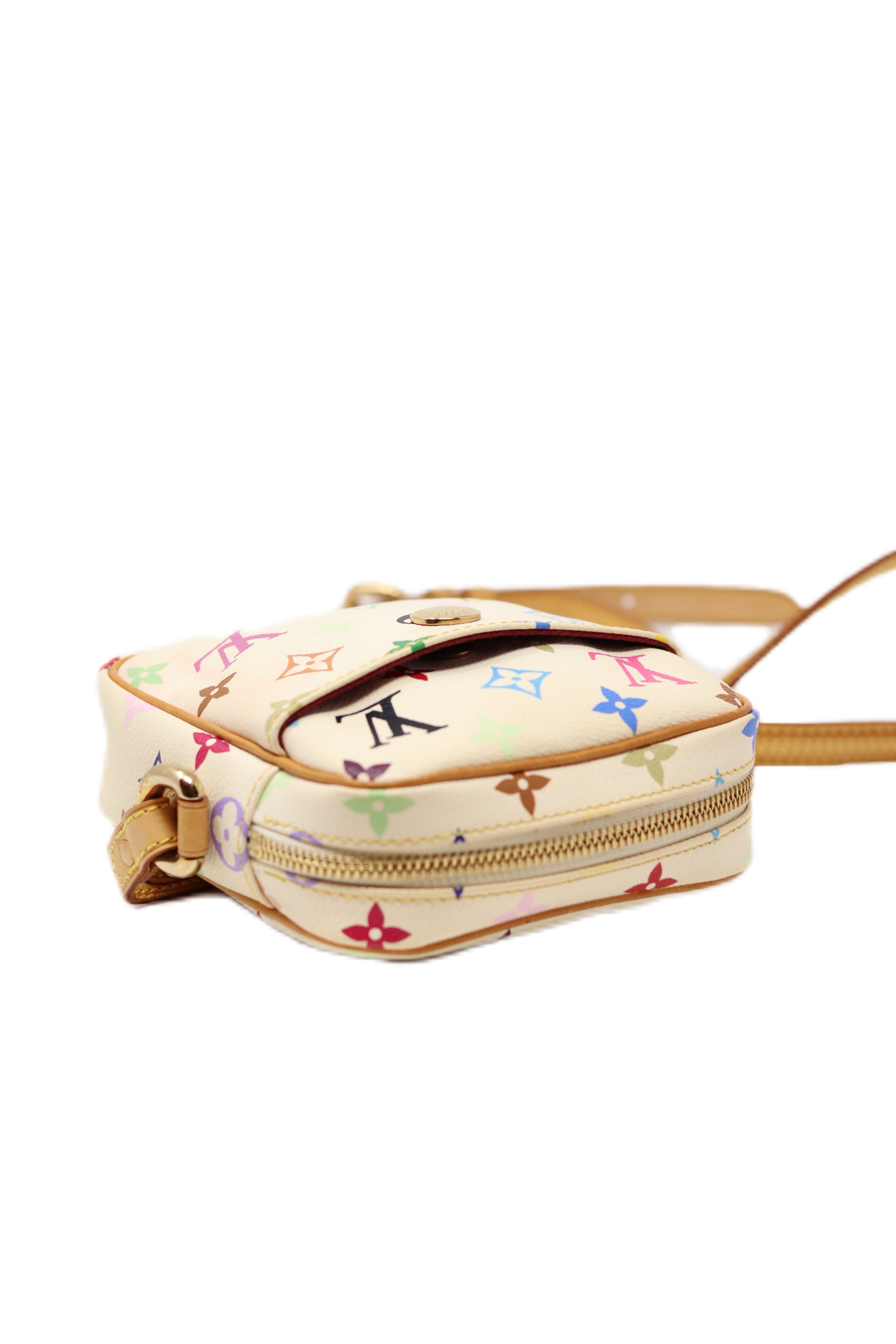 LOUIS VUITTON 2005 RIFT SHOULDER BAG MONOGRAM MULTICOLOR