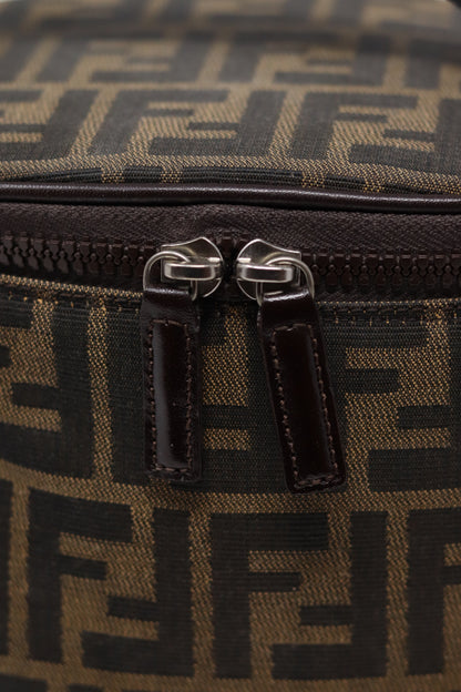 FENDI Zucchino Pattern Cosmetic Vanity Hand Bag
