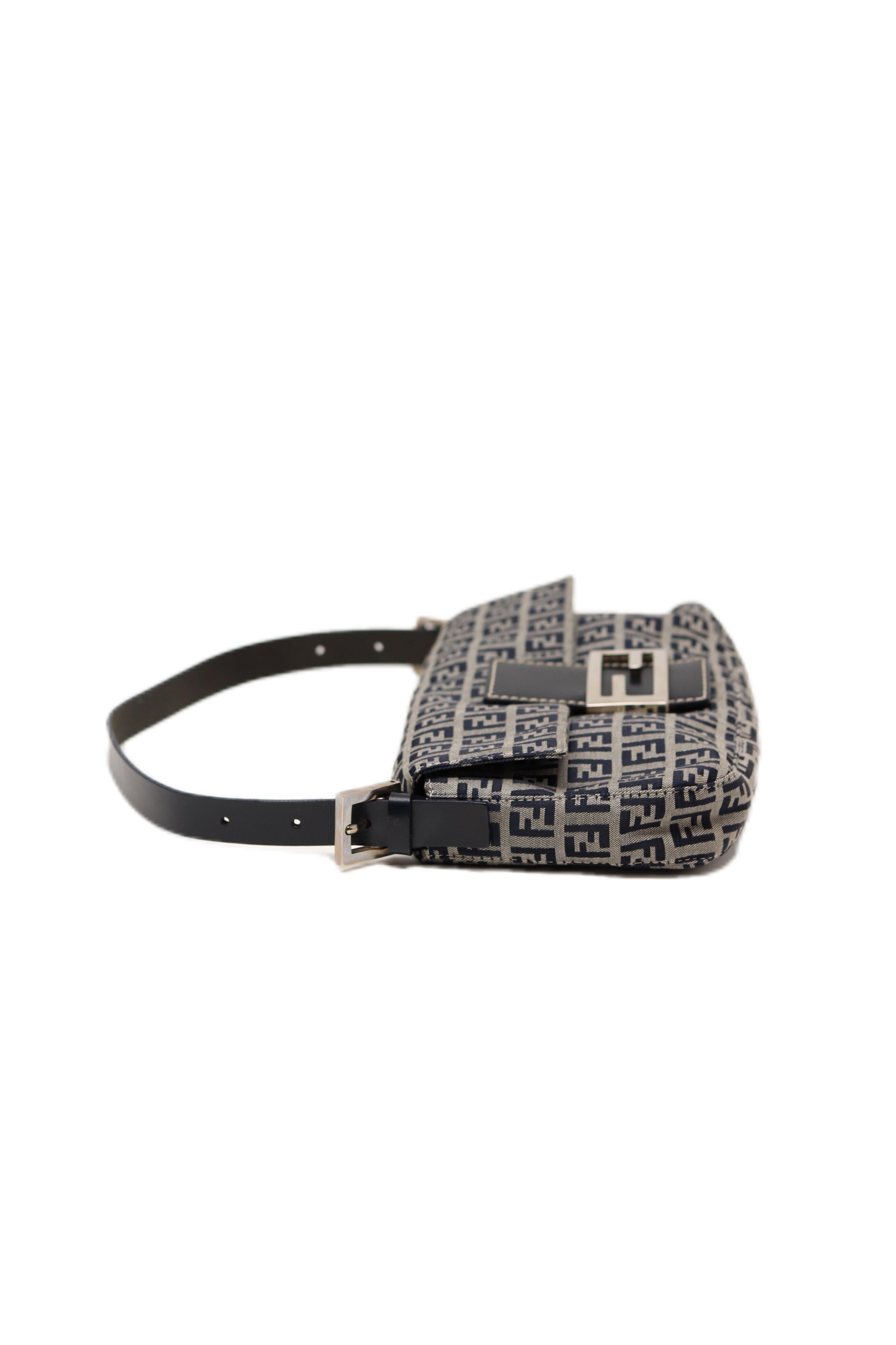 FENDI 90s Zucca Baguette Blue