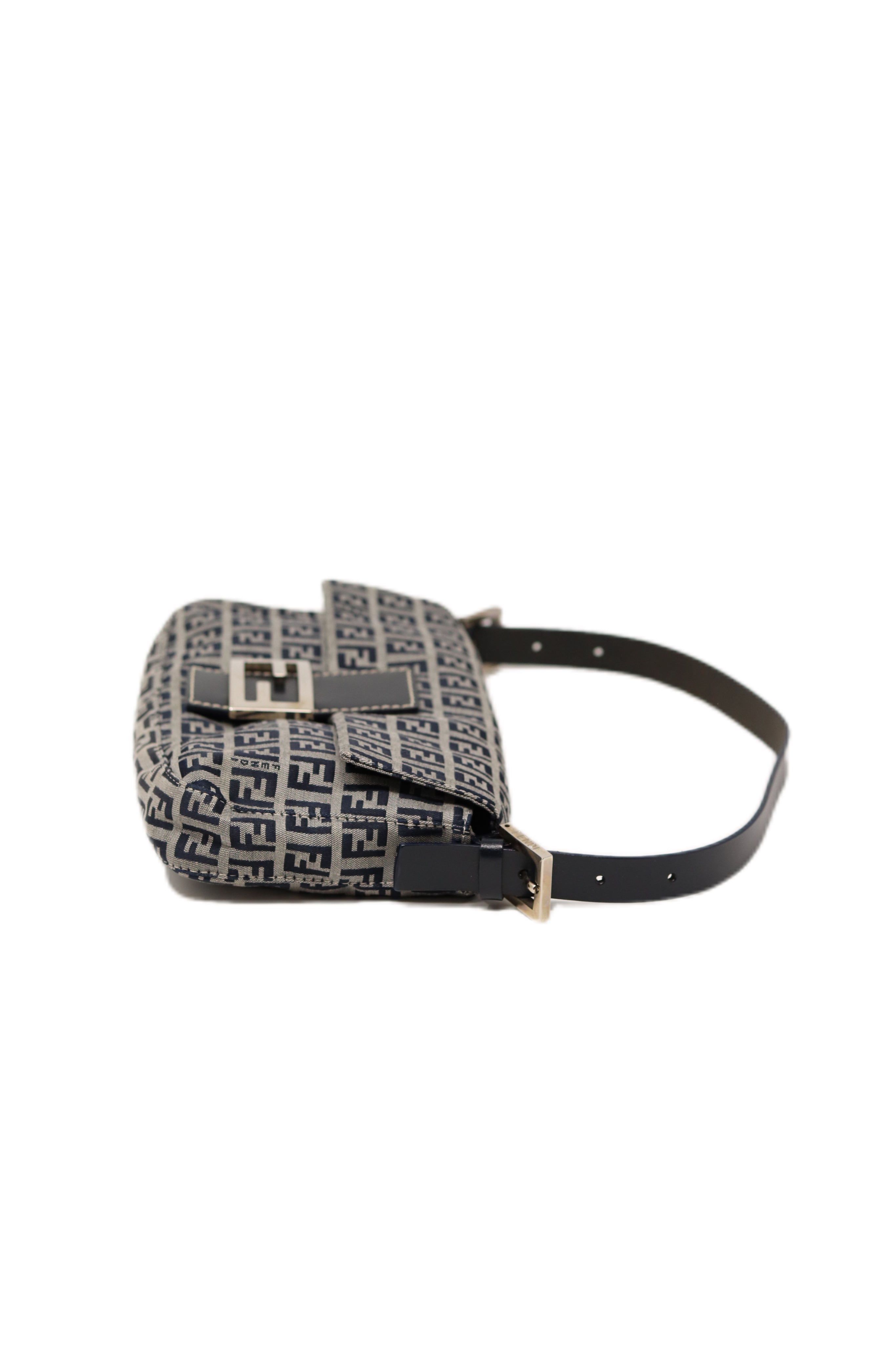 FENDI 90s Zucca Baguette Blue