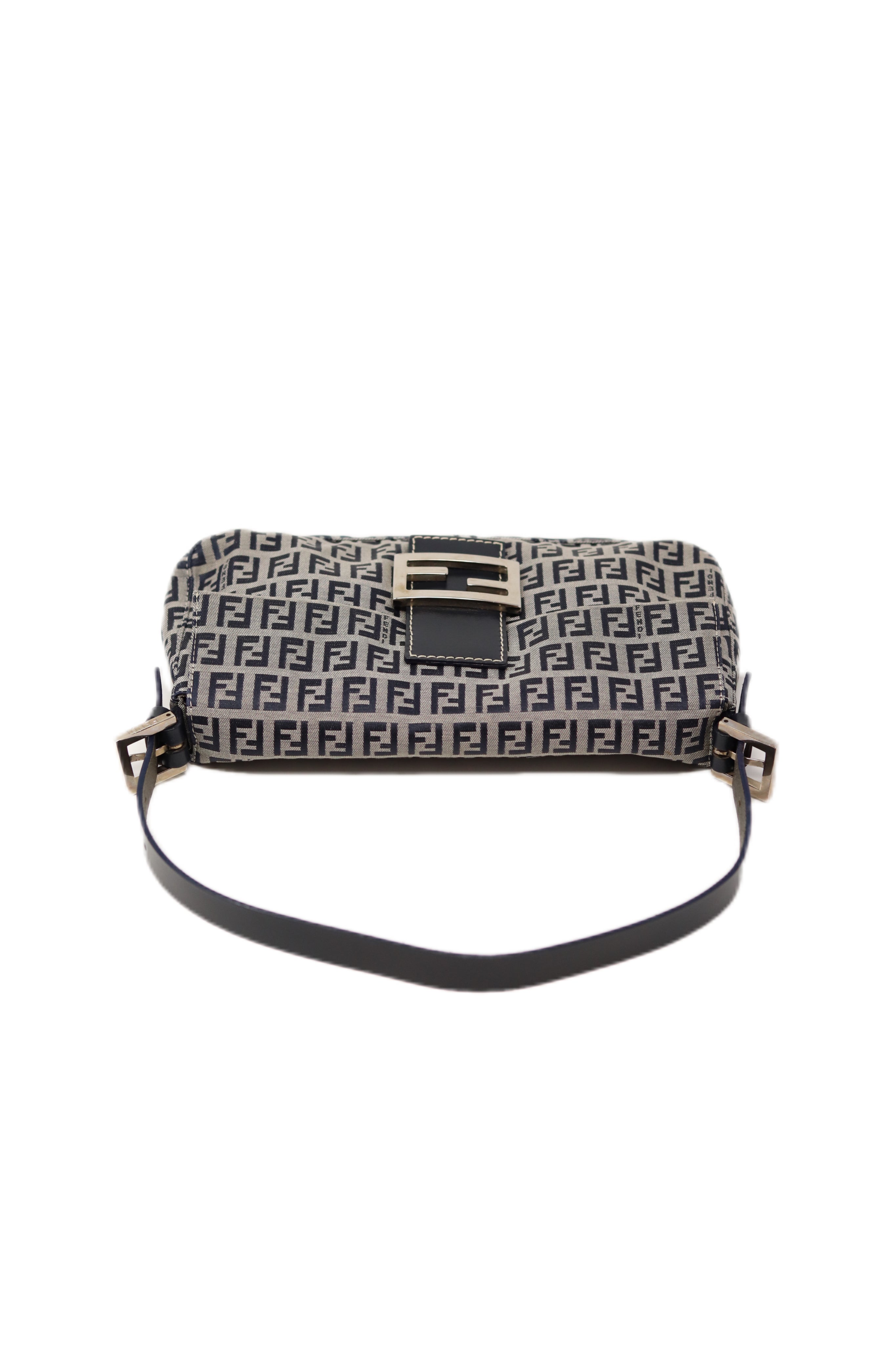 FENDI 90s Zucca Baguette Blue