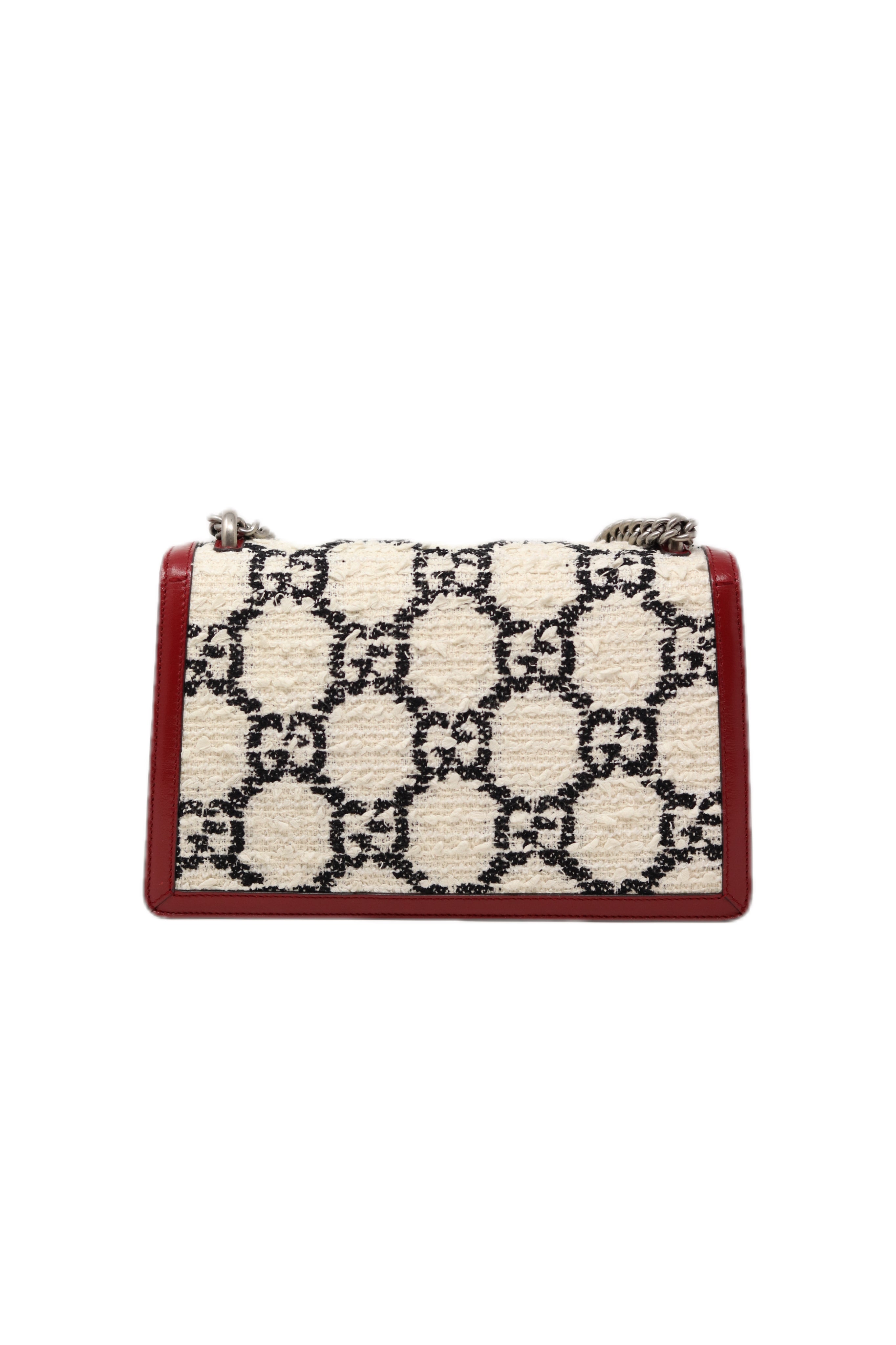 Gucci White Tweed Dionysus Small