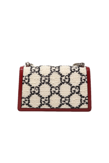 Gucci White Tweed Dionysus Small