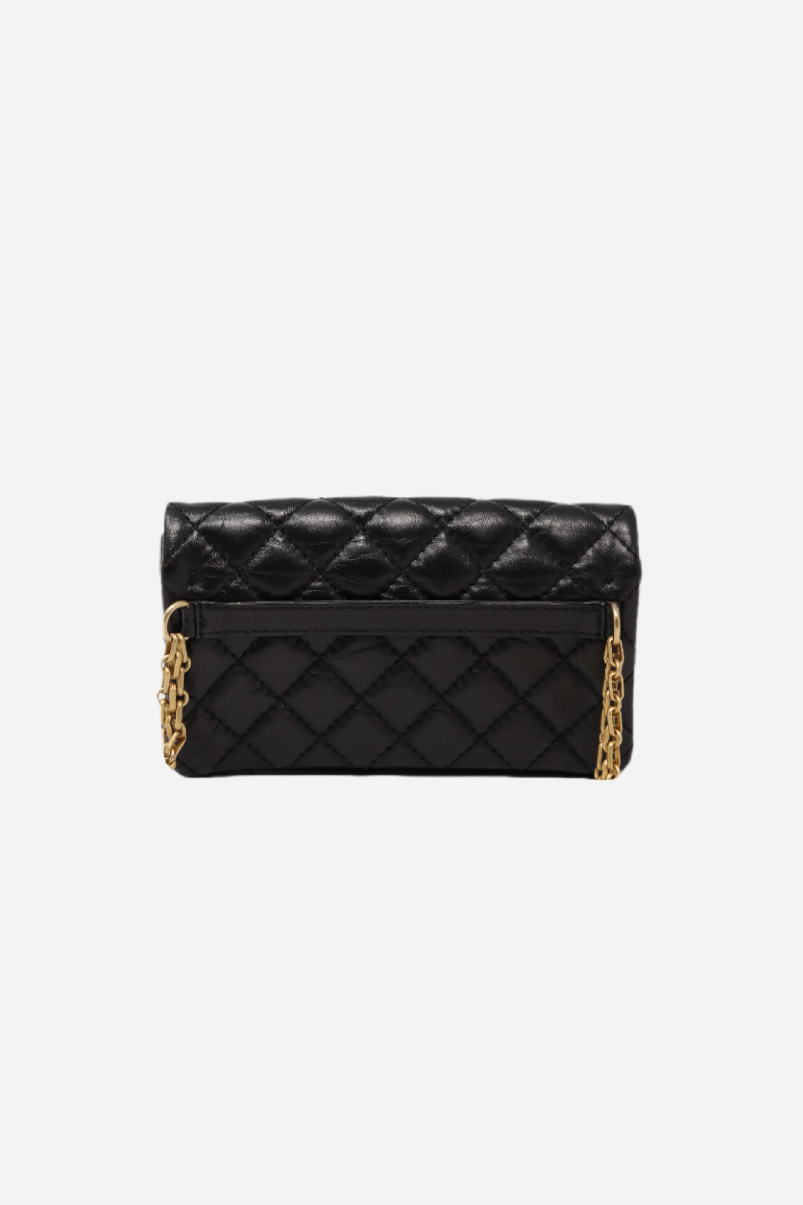 Pre-Owned Chanel 2019 2.55 mini Waist Bag Aged Calfskin