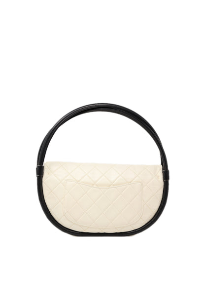Pre-Owned CHANEL Hula Hoop Bag Lambskin/Calfskin
