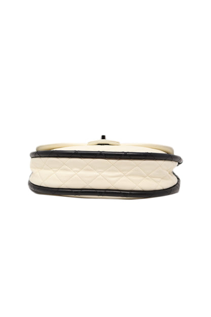 Pre-Owned CHANEL Hula Hoop Bag Lambskin/Calfskin